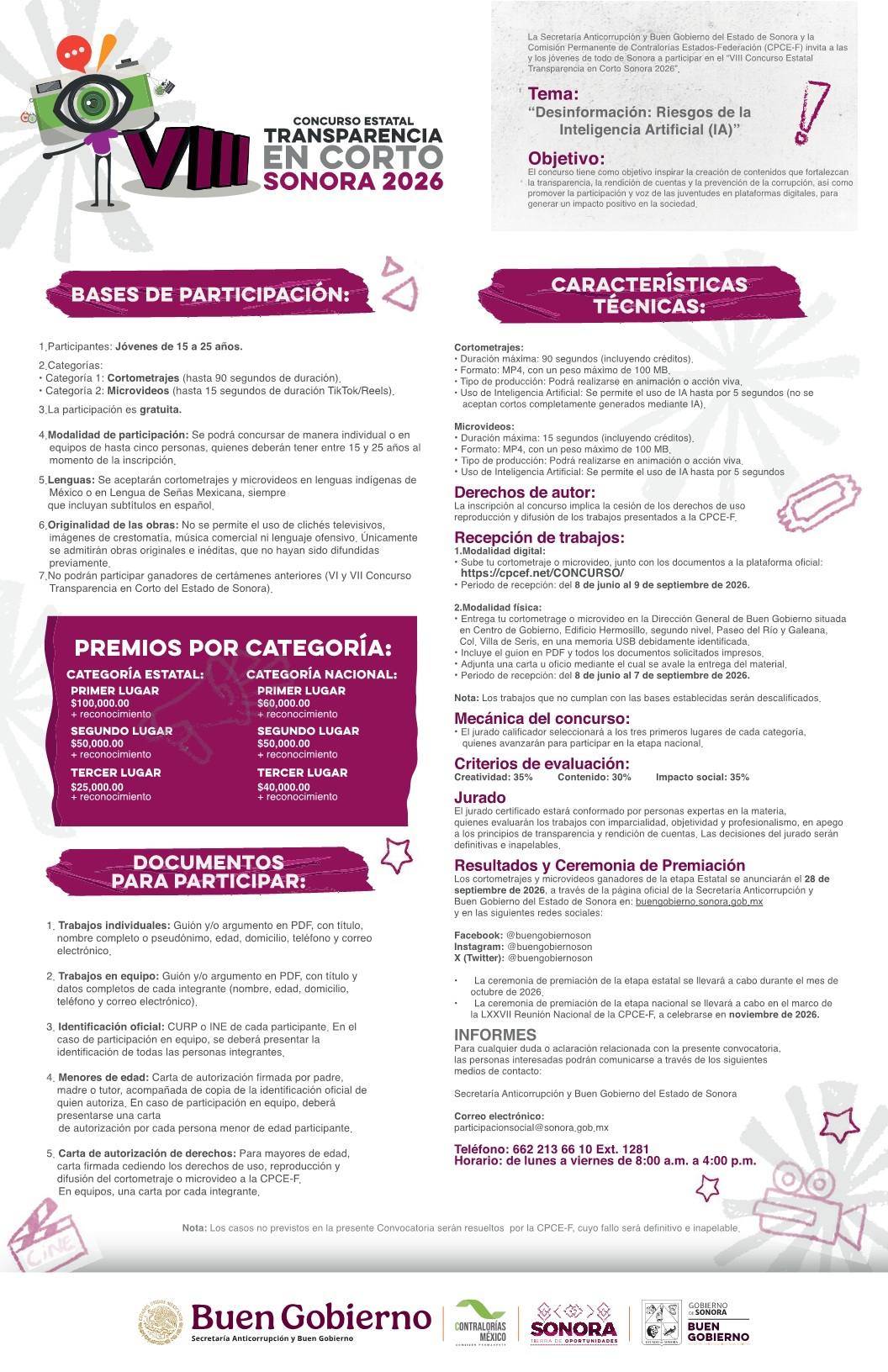 Convocatoria TC Son 2026 1